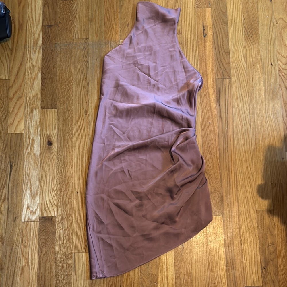 Chic Pink Backless Dress